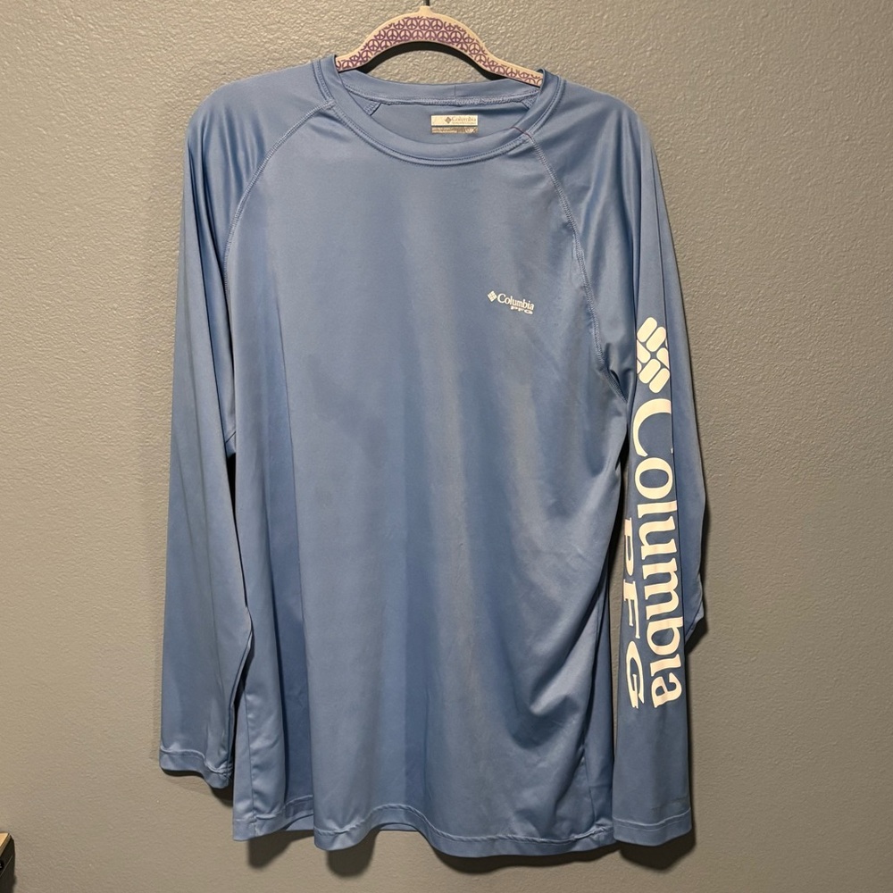 Columbia PFG Terminal Tackle Men’s Large Tall Long Sleeve Dri-Fit Shirt